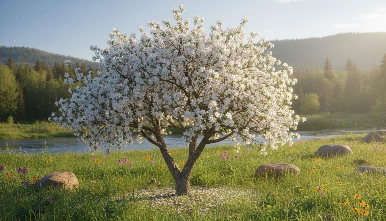 Crabapple 'Jeflite' Starlite® Starlite® (Malus 'Jeflite') - Flowering Trees