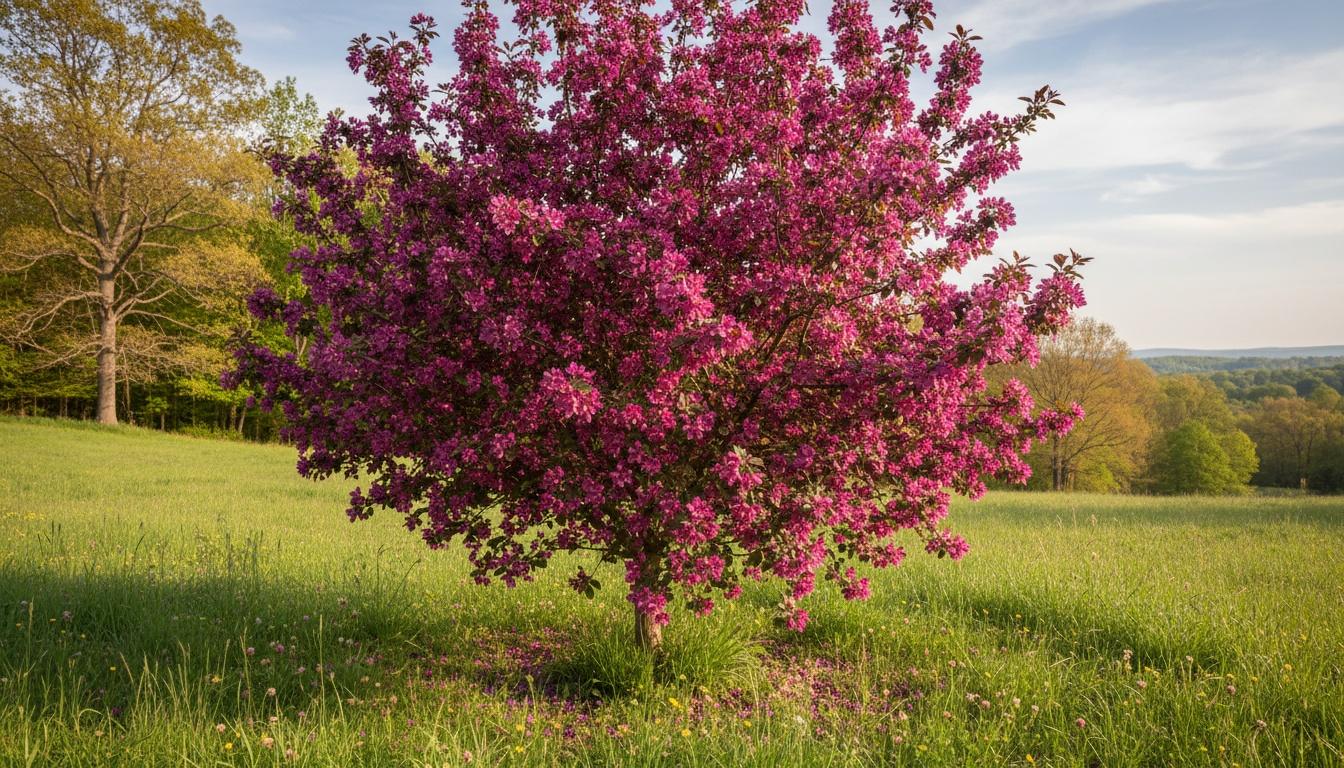 Flowering Crabapple 'Perfect Purple' (Malus 'Perfect Purple') - Flowering Trees