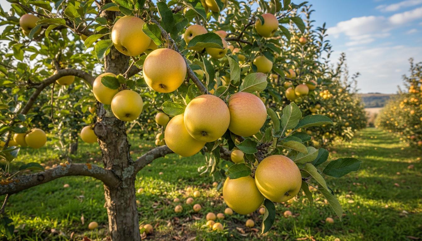 Golden Treat Apple (Malus Domestica 'Golden Treat') - Fruit Trees
