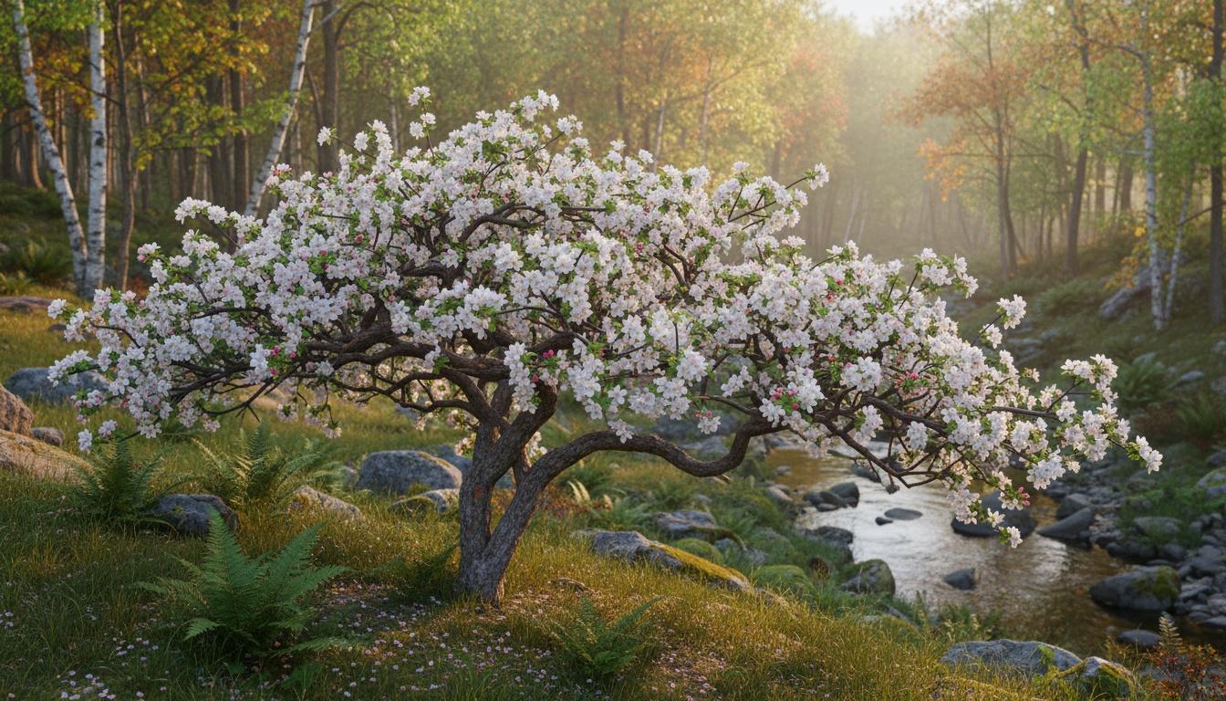 Sargent Crabapple (Malus Sargentii) - Ground Layers