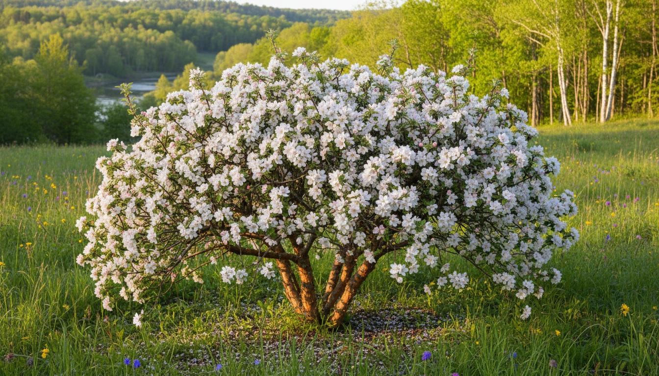 Flowering Crabapple 'Tina' (Malus Sargentii 'Tina') - Flowering Trees