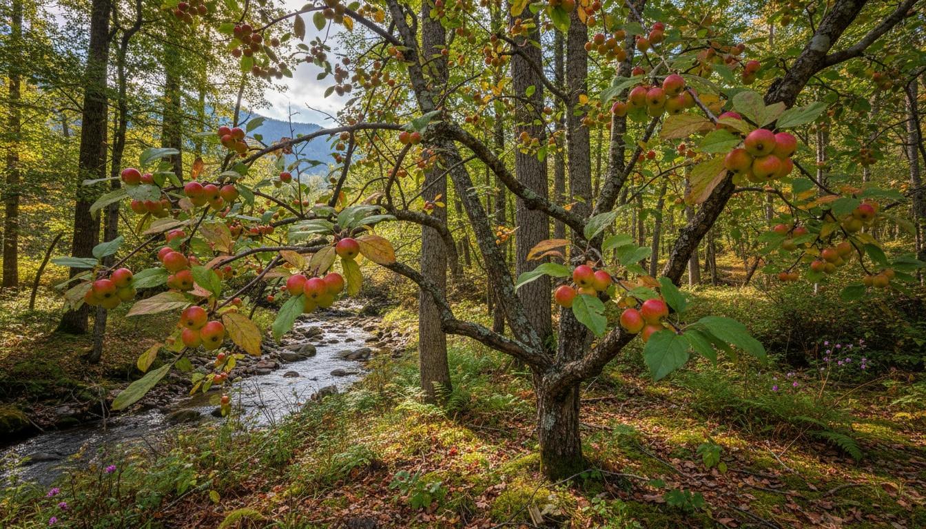 Toringo Crabapple (Malus Sieboldii) - Fruit Trees