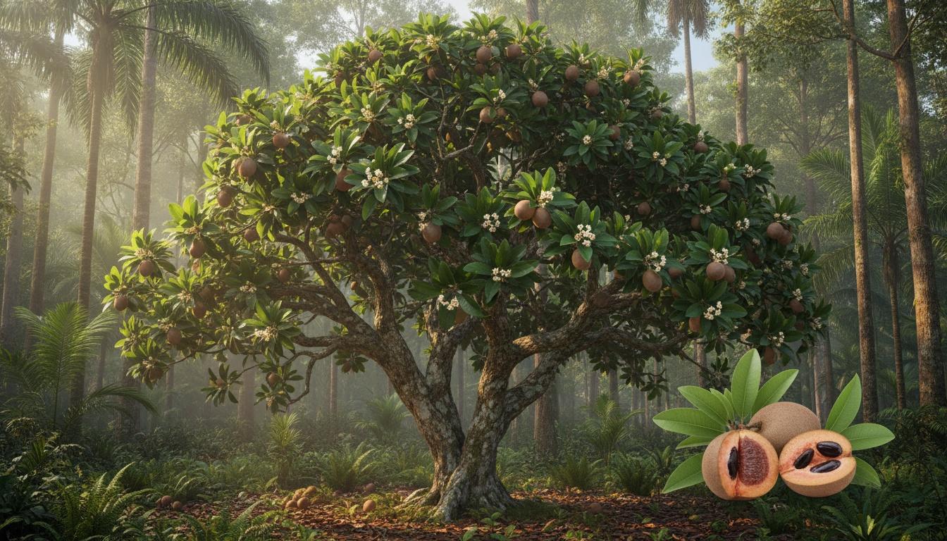 Alano Sapodilla (Manilkara Zapota) - Fruit Trees