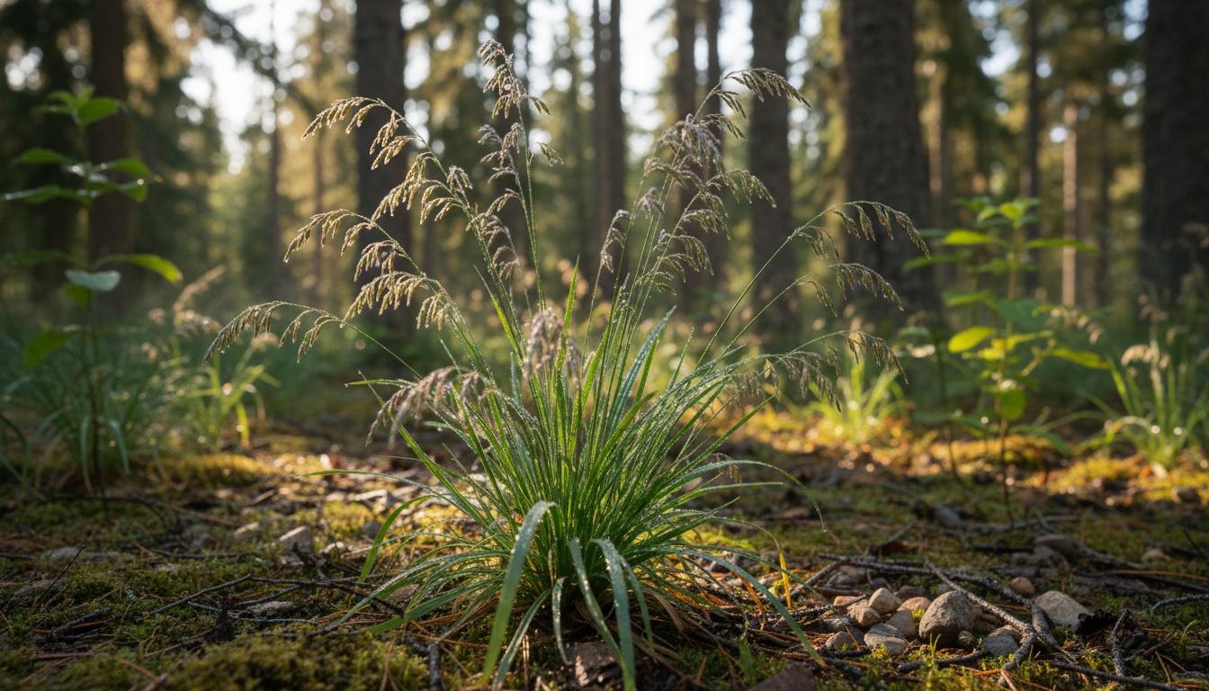 Alaska Oniongrass (Melica Subulata) - Grasses