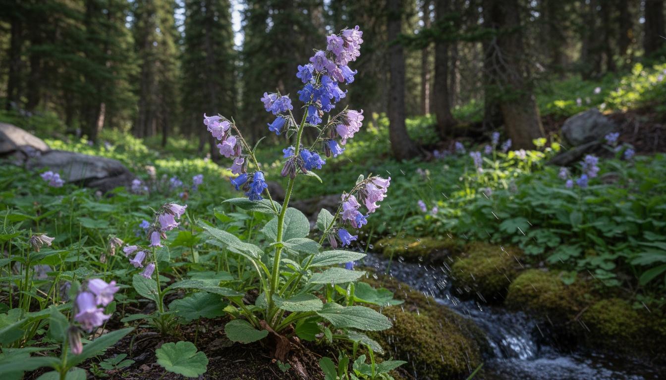 Tall Fringed Bluebells (Mertensia Ciliata) - Perennials