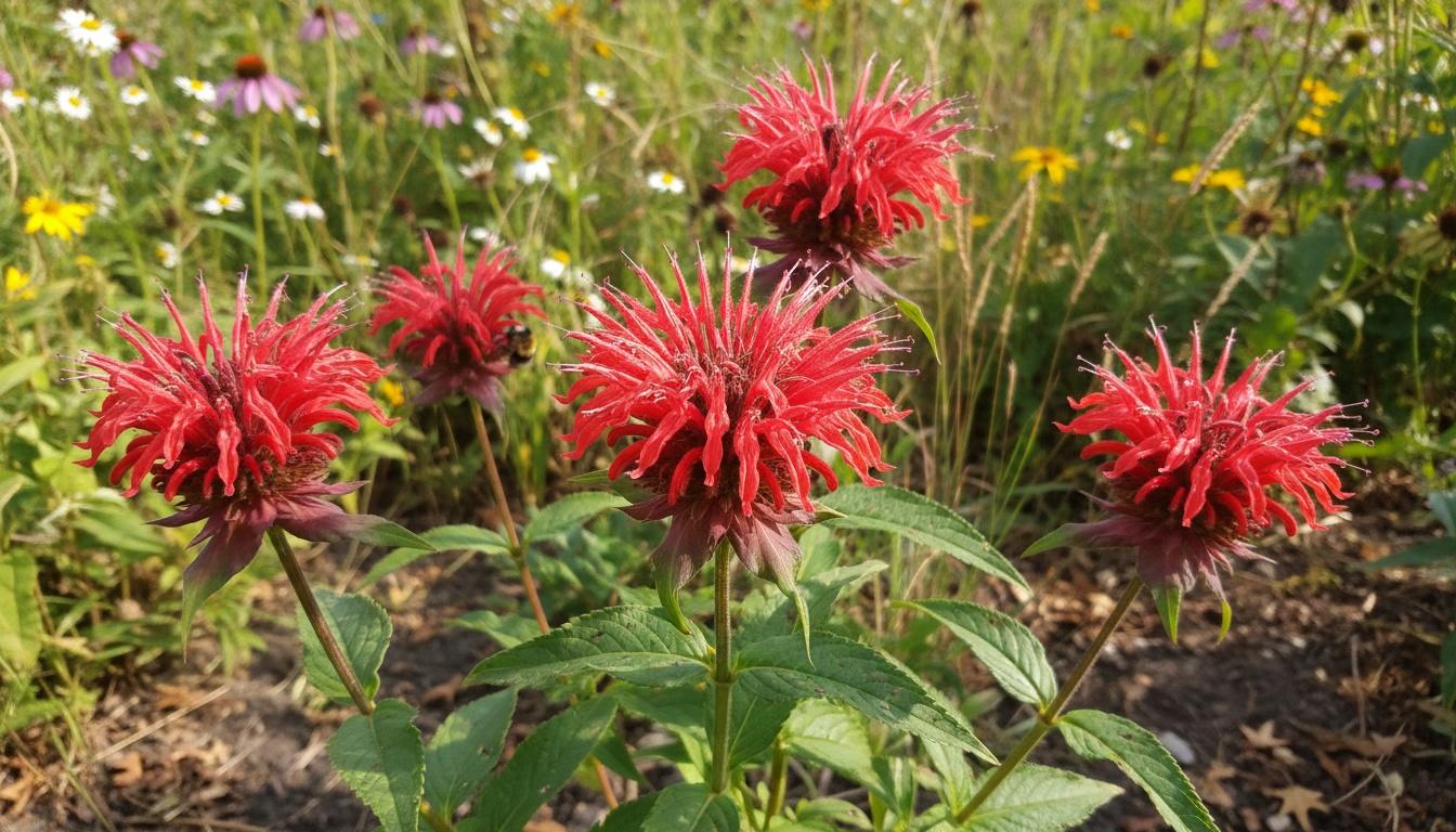 Bee Balm 'Cambridge Scarlet' (Monarda 'Cambridge Scarlet') - Perennials