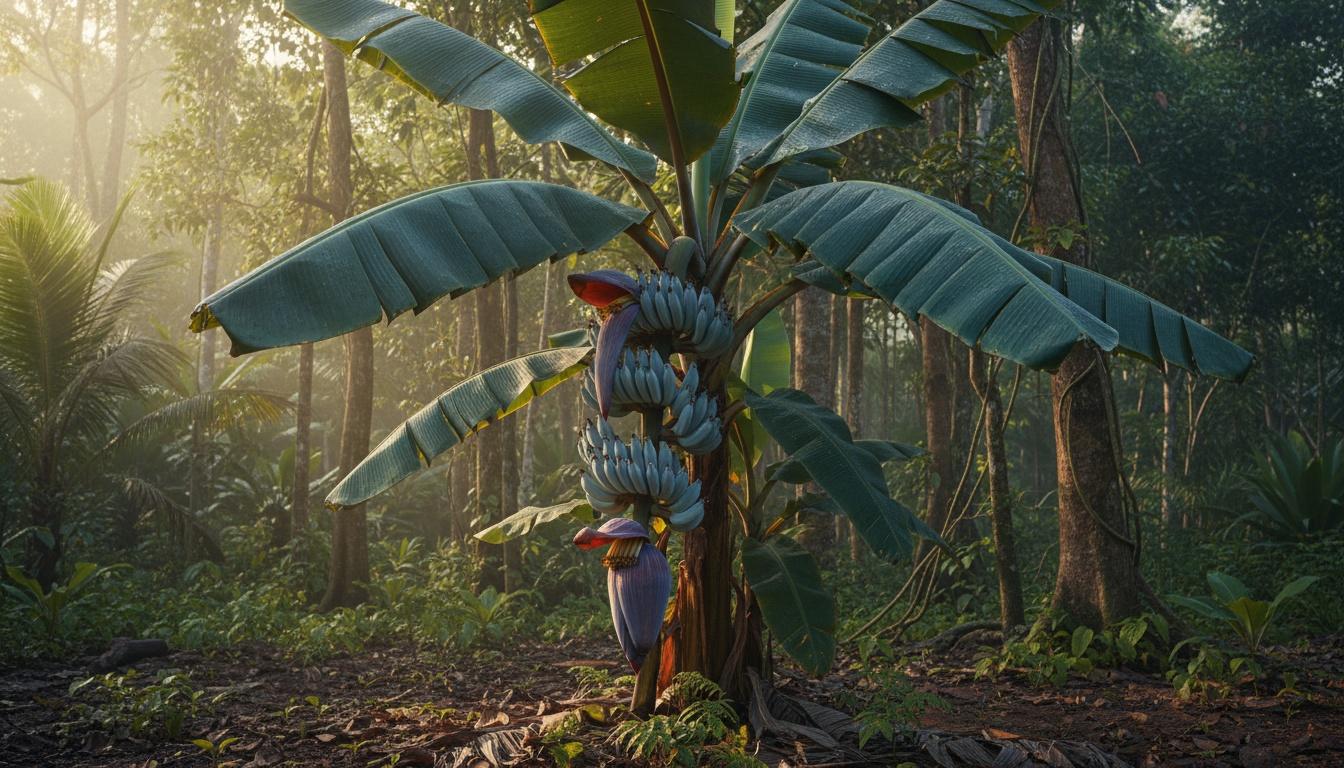 Blue Java X Namwah Banana (Musa Acuminata × Musa Balbisiana) - Fruit Trees