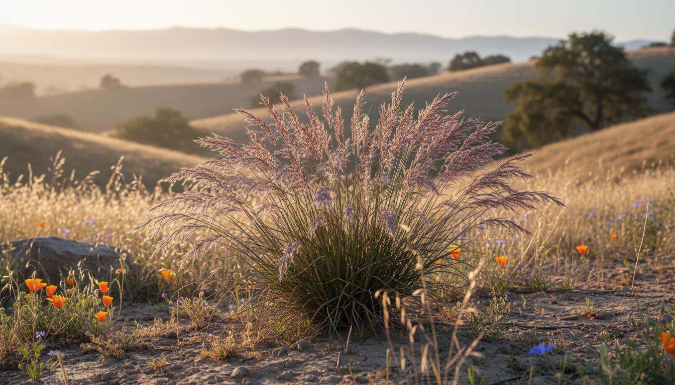 Purple Needlegrass (Nassella Pulchra) - Grasses