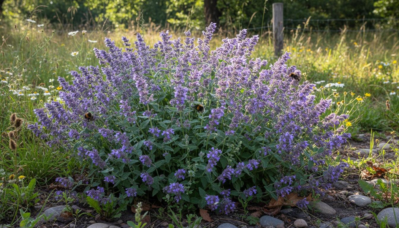 Catmint 'Dropmore' (Nepeta X Faassenii 'Dropmore') - Perennials
