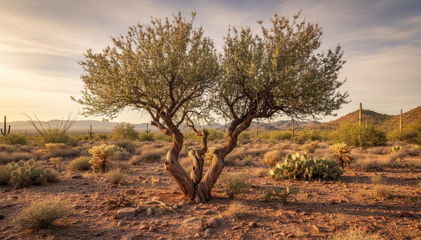 Desert Ironwood (Olneya Tesota) - Evergreen Trees