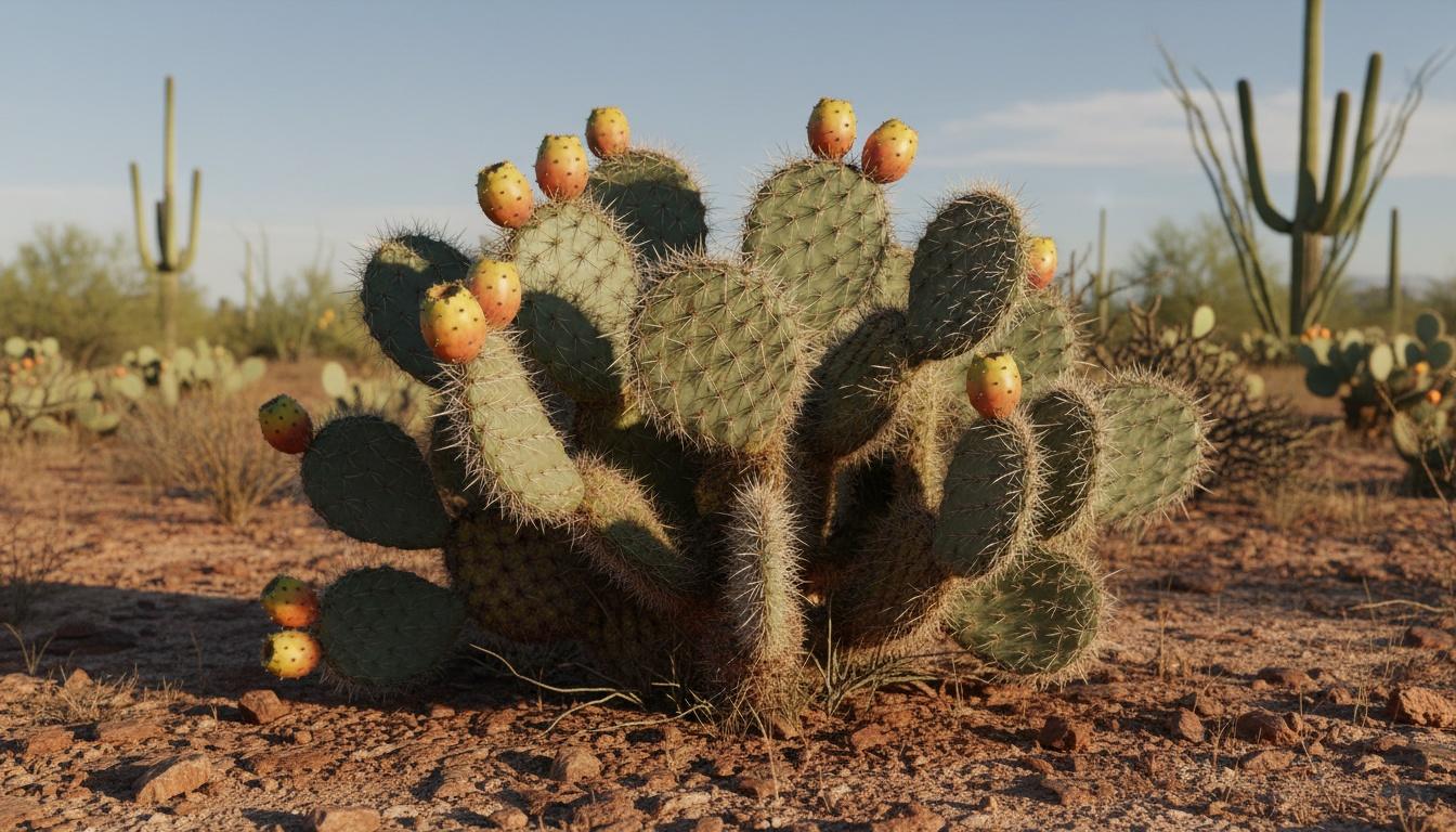 Prickly Pear Cactus (Opuntia) - Succulents