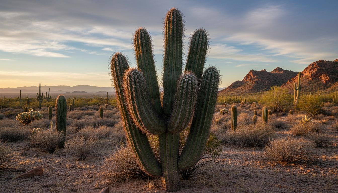 Mexican Fence Post Cactus (Pachycereus Marginatus) - Succulents
