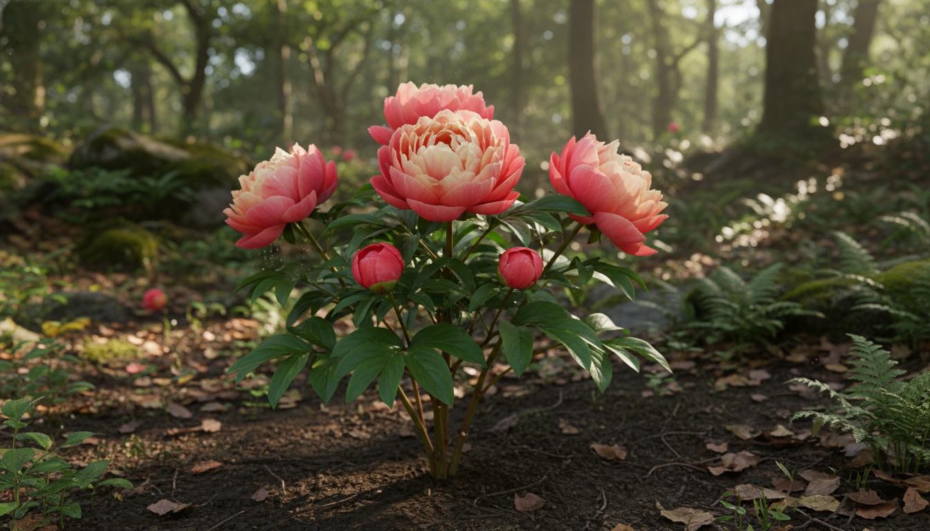 Coral Charm Peony (Paeonia Lactiflora 'Coral Charm') - Perennials