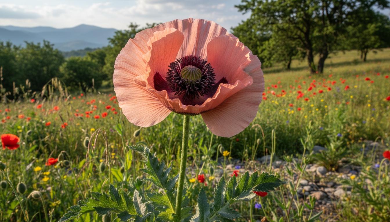 Oriental Poppy 'Queen Alexandra' (Papaver Orientale 'Queen Alexandra') - Perennials