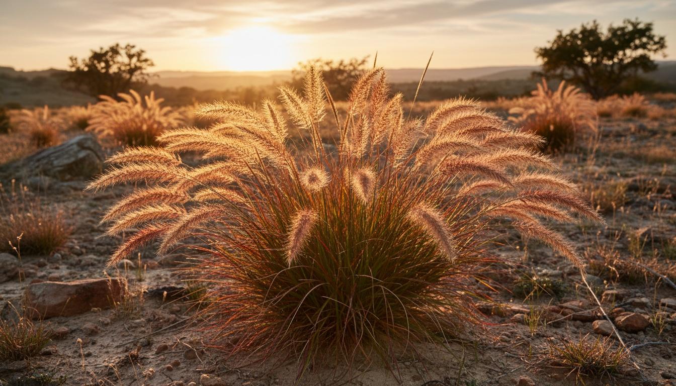 Dwarf Fountain Grass 'Cayenne™' (Pennisetum Alopecuroides Pp31097 'Cayenne™') - Grasses