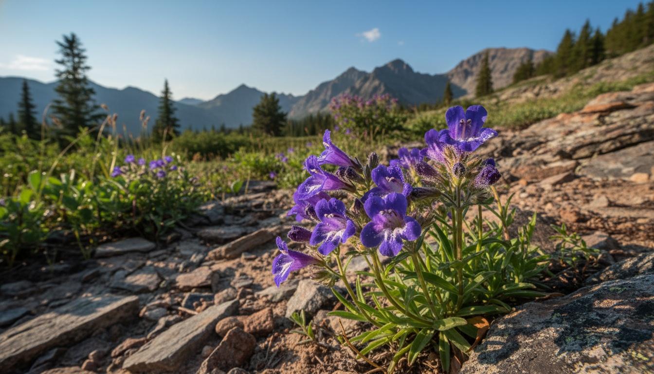 Alberta Beardtongue (Penstemon Albertinus) - Perennials
