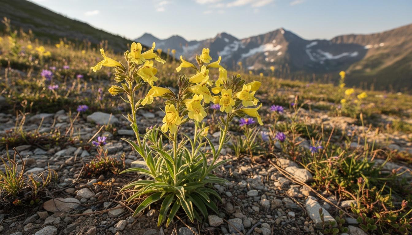 Yellow Penstemon (Penstemon Confertus) - Perennials