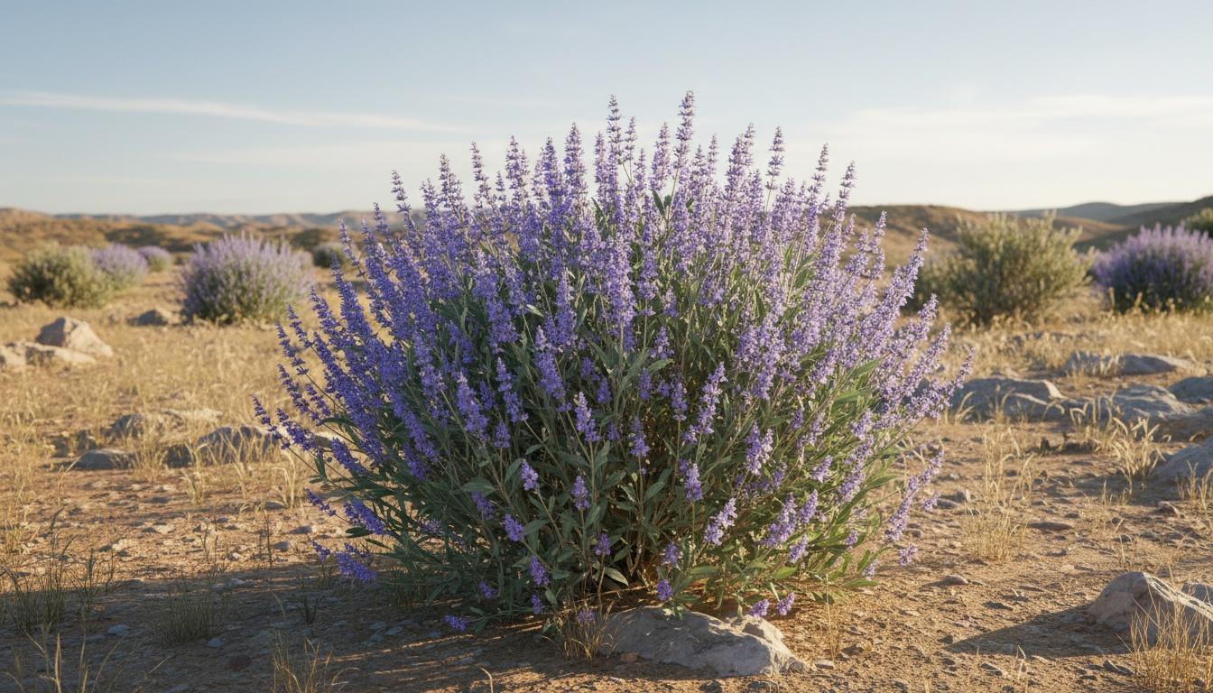 Russian Sage 'Little Spire' (Perovskia Atriplicifolia Pp11643 'Little Spire') - Perennials