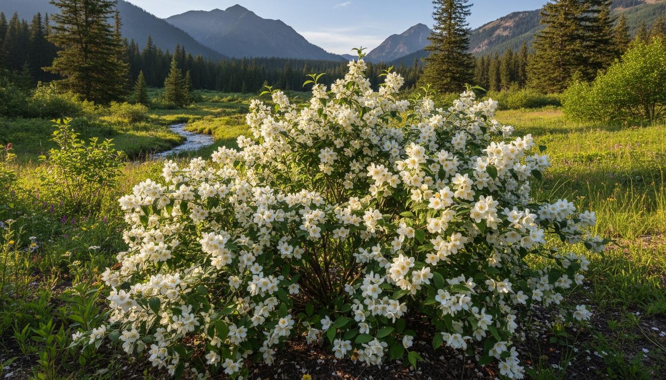 Mockorange 'Blizzard' (Philadelphus Lewisii 'Blizzard') - Ground Layers