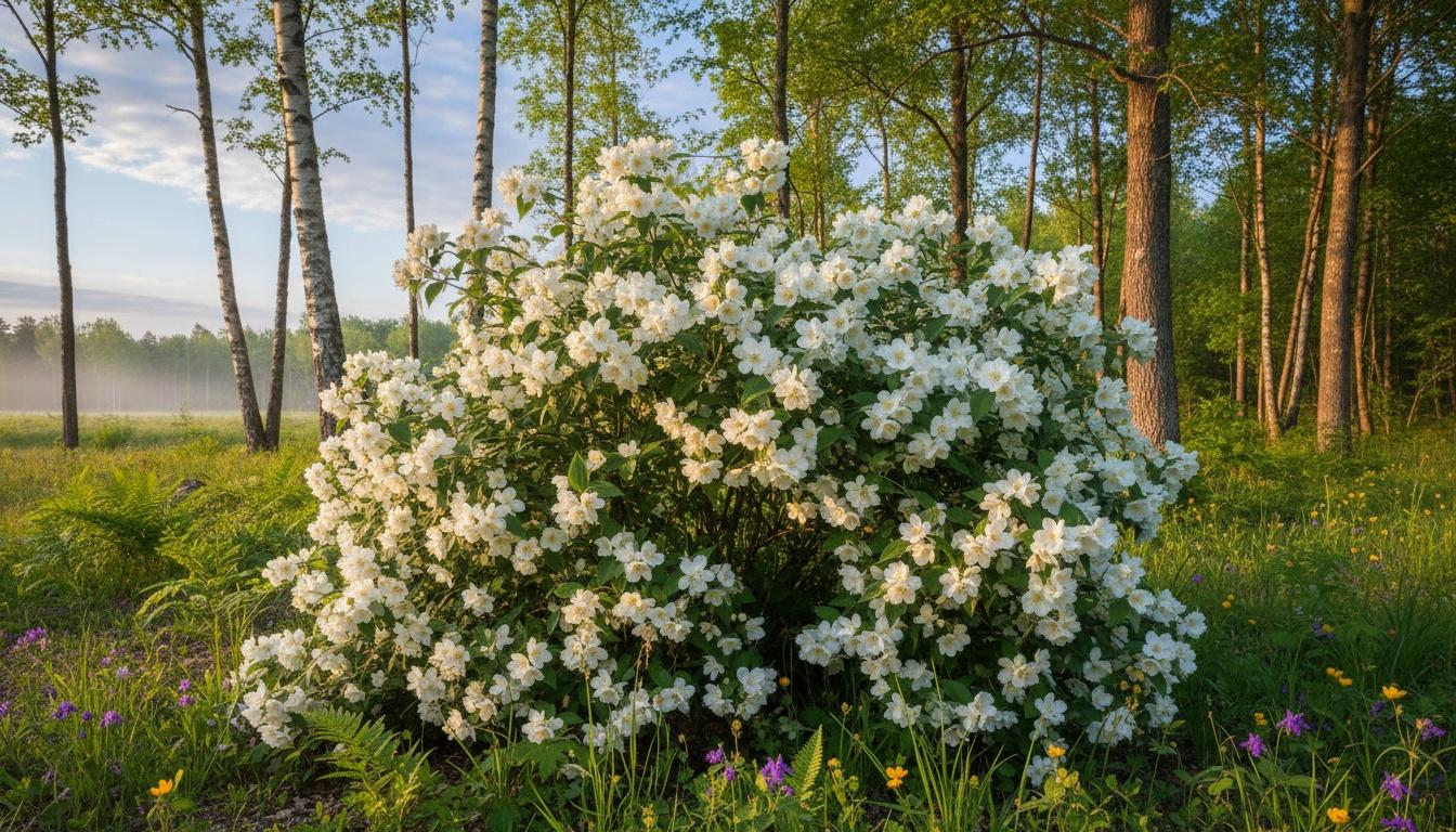 Mockorange 'Minnesota Snowflake' (Philadelphus X Virginalis 'Minnesota Snowflake') - Ground Layers