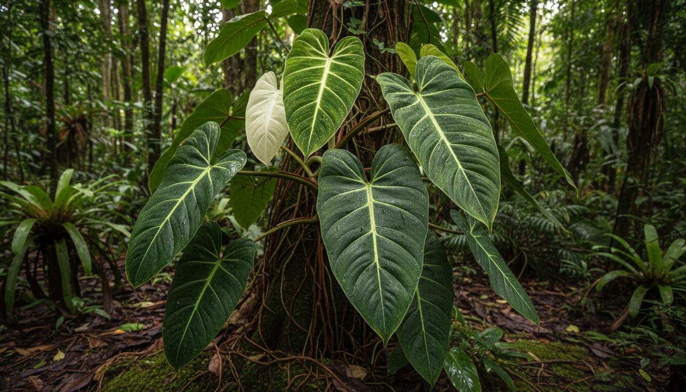 Birkin Philodendron (Philodendron 'Birkin') - Ground Layers
