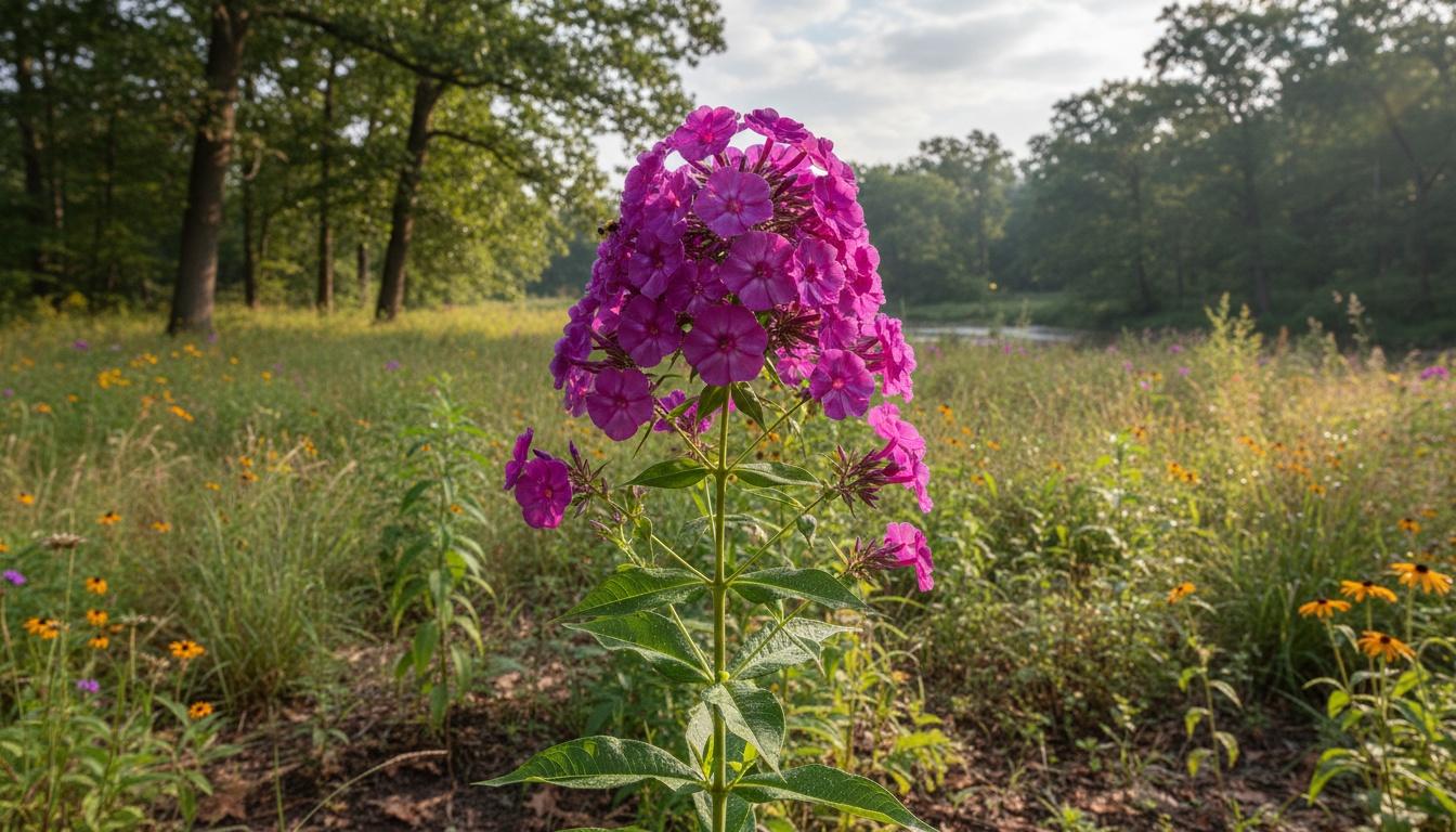 Tall Phlox 'Nicky' (Phlox Paniculata 'Nicky') - Perennials