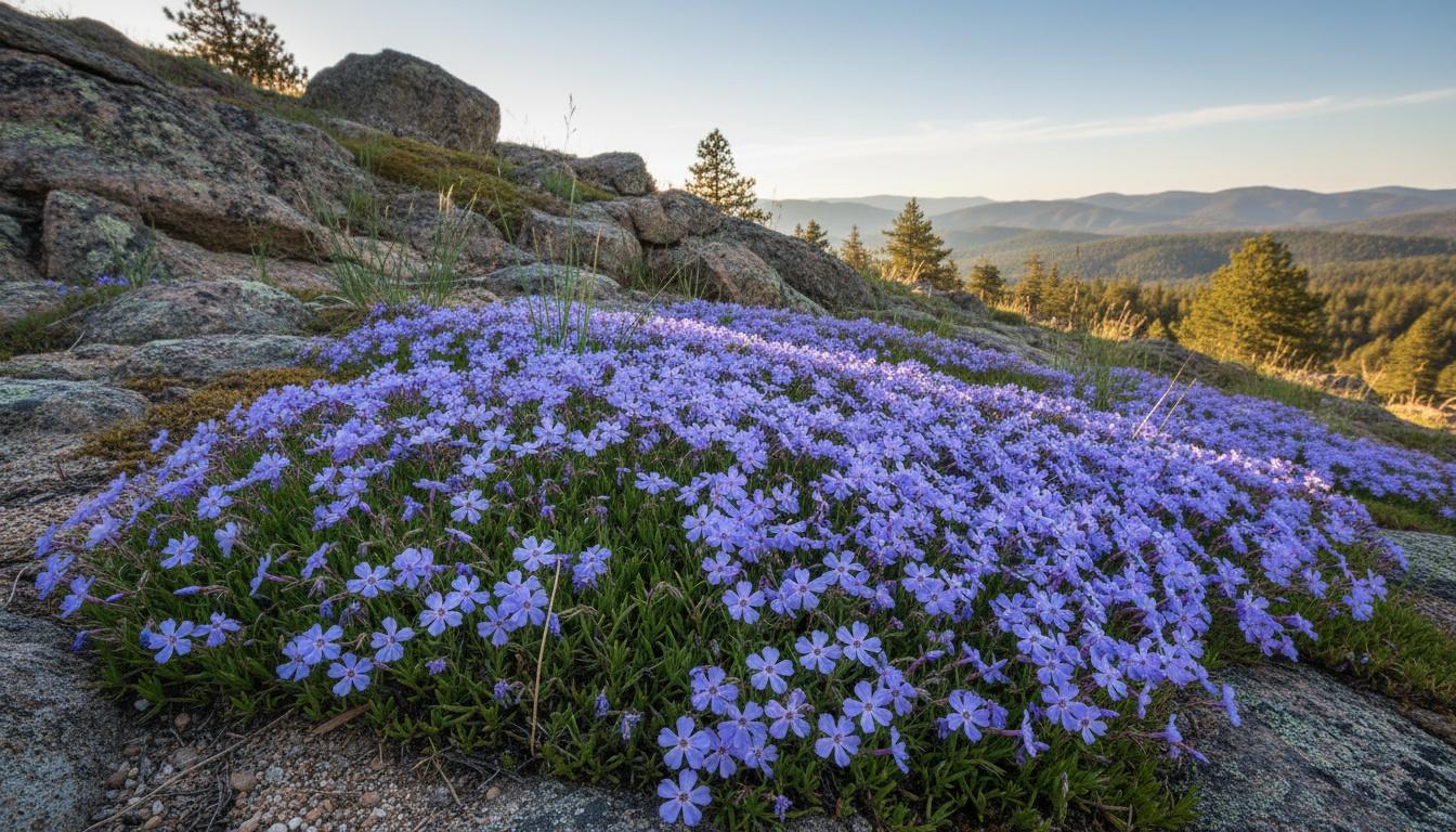 Creeping Phlox 'Emerald Blue' (Phlox Subulata 'Emerald Blue') - Perennials