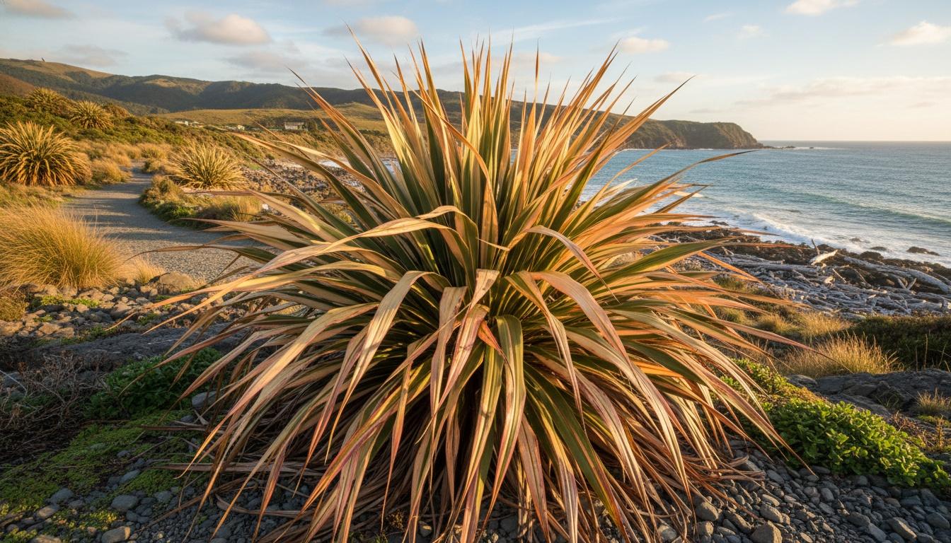Apricot Queen New Zealand Flax (Phormium Tenax 'Apricot Queen') - Grasses
