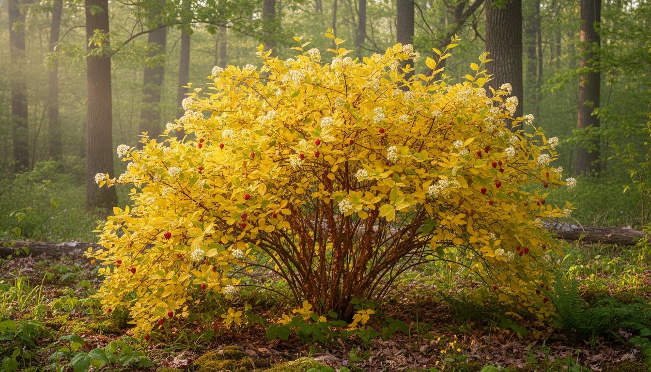 Gold Ninebark 'Nugget' (Physocarpus Opulifolius 'Nugget') - Ground Layers