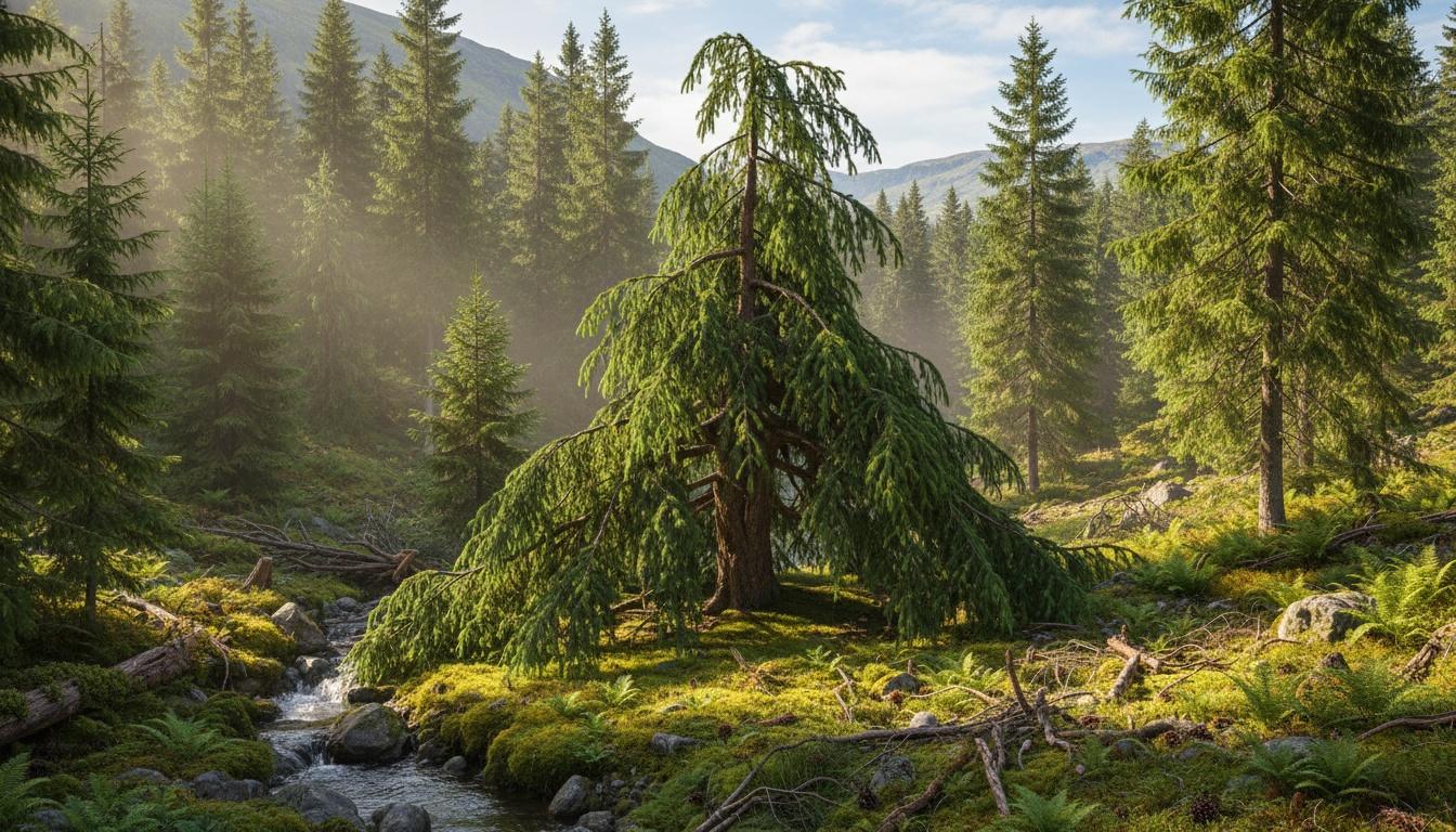 Norway Spruce 'Frohburg' (Picea Abies 'Frohburg') - Evergreen Trees