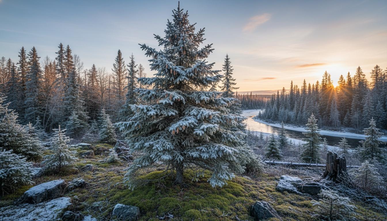 White Spruce (Picea Glauca) - Evergreen Trees