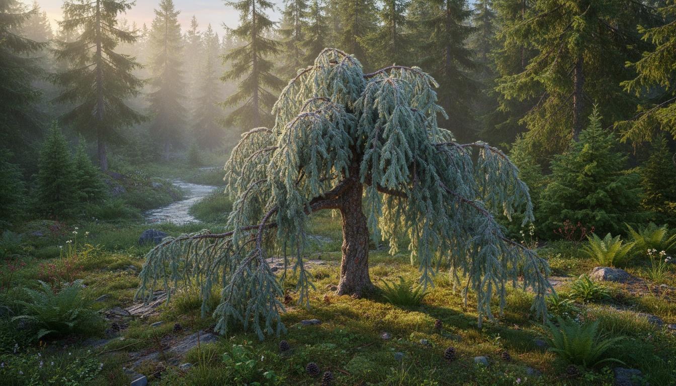 Weeping White Spruce 'Pendula' (Picea Glauca 'Pendula') - Evergreen Trees