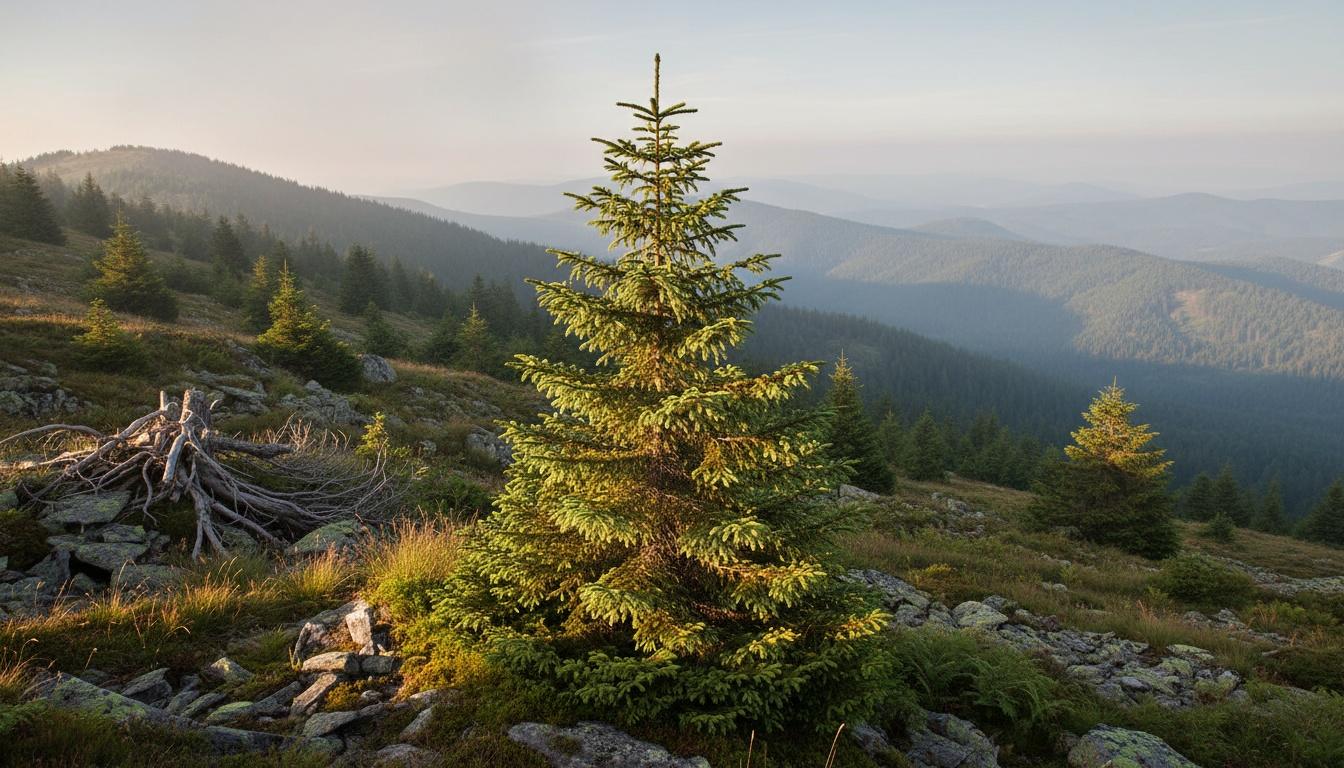 Serbian Spruce (Picea Omorika) - Evergreen Trees