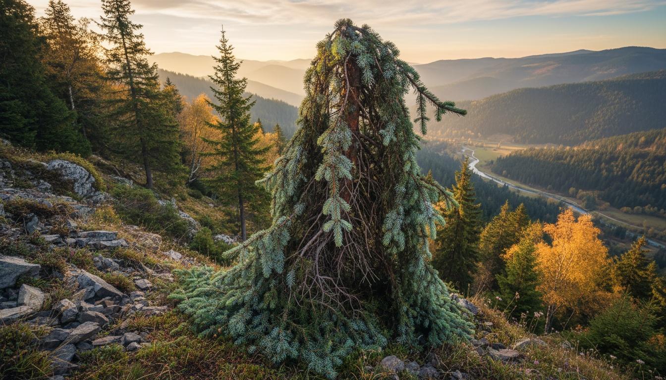 Serbian Spruce 'Pendula Bruns' (Picea Omorika 'Pendula Bruns') - Evergreen Trees