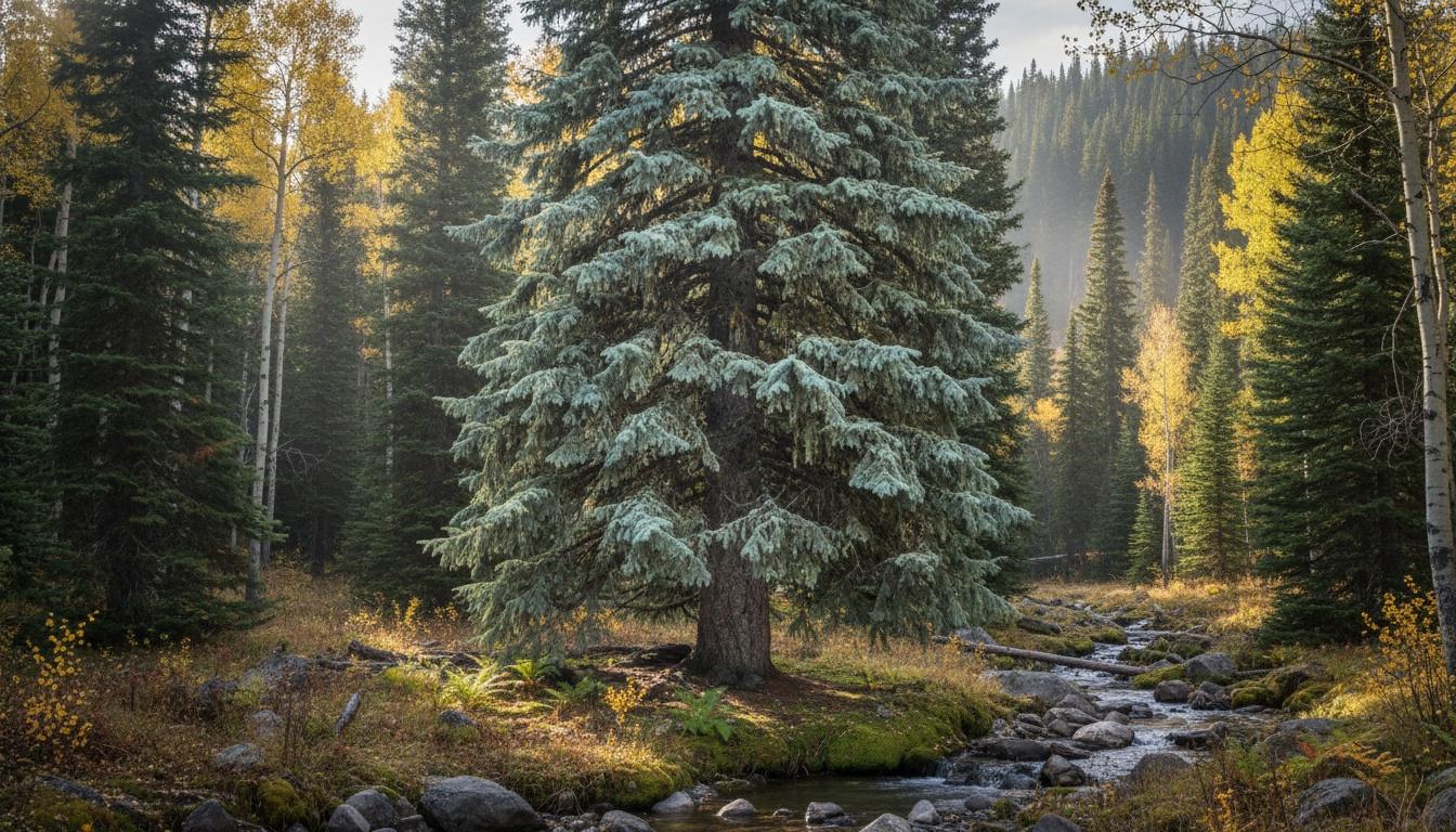 Spruce, R.H. Montgomery 'R.H. Montgomery' (Picea Pungens 'R.H. Montgomery') - Evergreen Trees