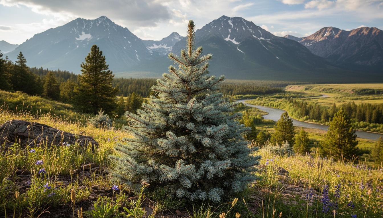 Colorado Blue Spruce 'Baby Blue' (Picea Pungens Glauca 'Baby Blue') - Evergreen Trees