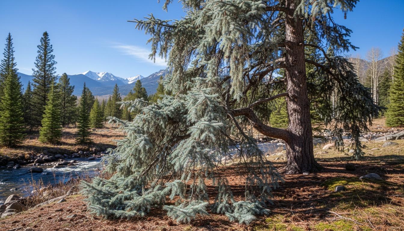Colorado Blue Spruce 'Pendula The Blues' (Picea Pungens Glauca 'Pendula The Blues') - Evergreen Trees