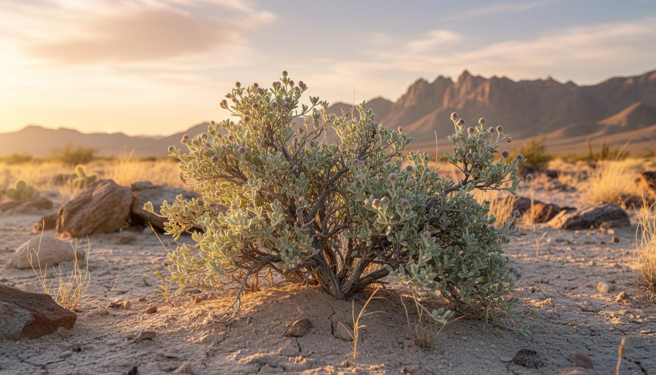 Bud Sagebrush (Picrothamnus Desertorum) - Ground Layers