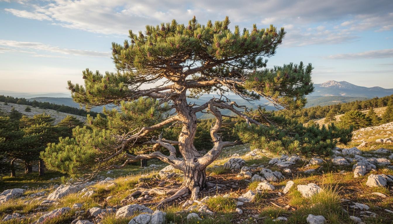 Bosnian Pine 'Select' (Pinus Leucodermis 'Select') - Evergreen Trees