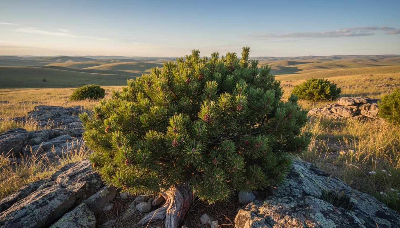 Pine, Mugo Palouse 'Palouse' (Pinus Mugo 'Palouse') - Ground Layers