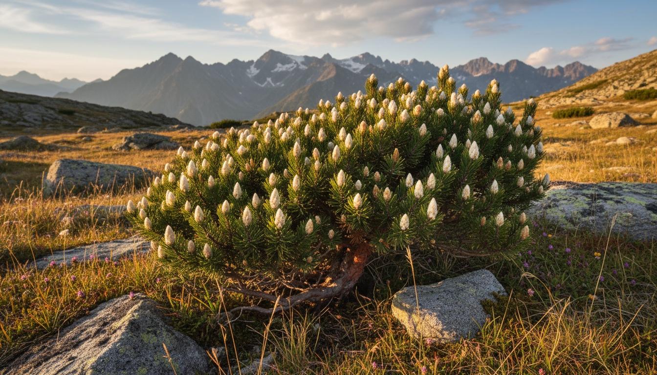 Mugo Pine 'White Bud' (Pinus Mugo 'White Bud') - Evergreen Trees
