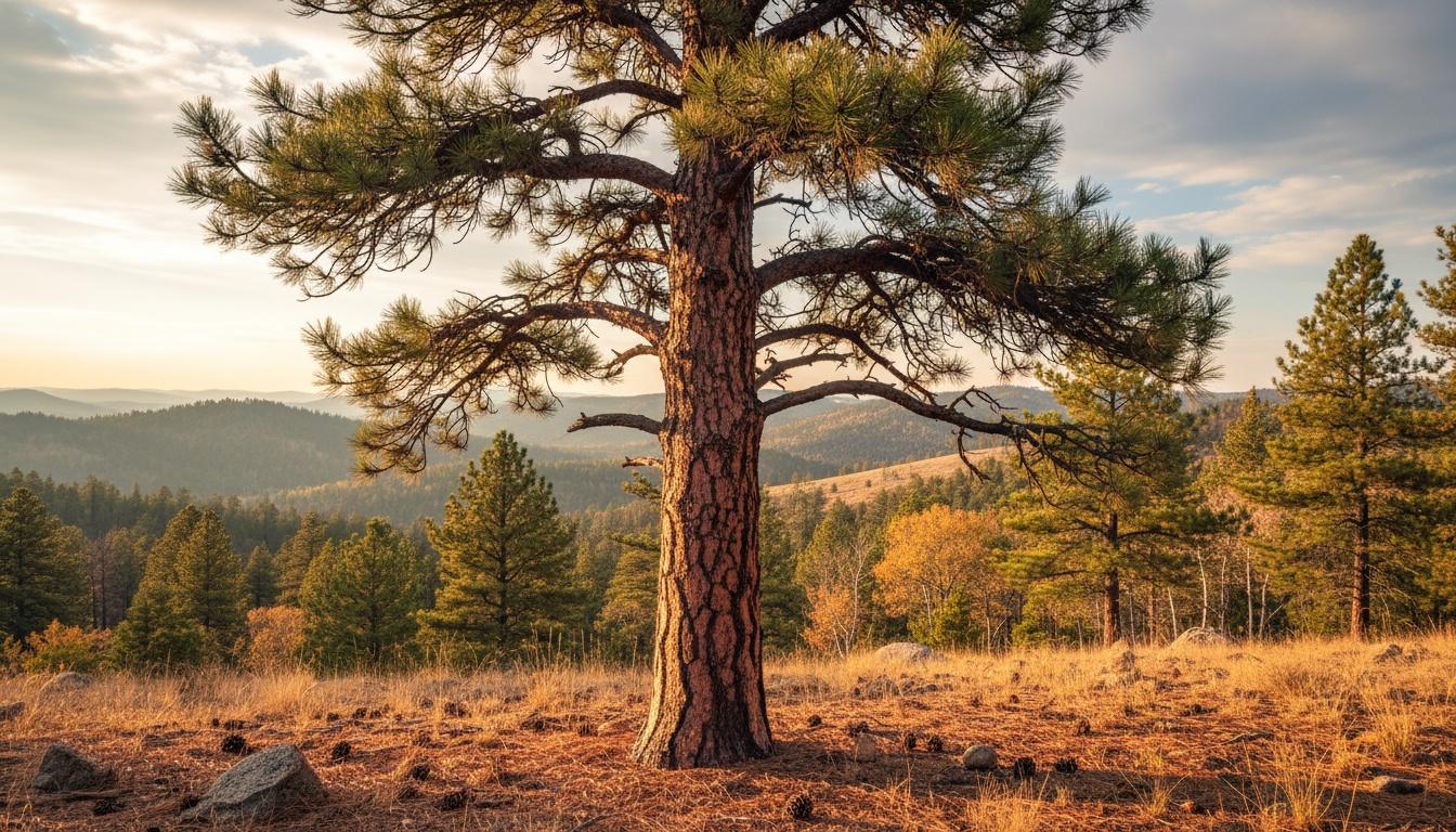 Black Hills Ponderosa Pine (Pinus Ponderosa Var. Scopulorum) - Evergreen Trees