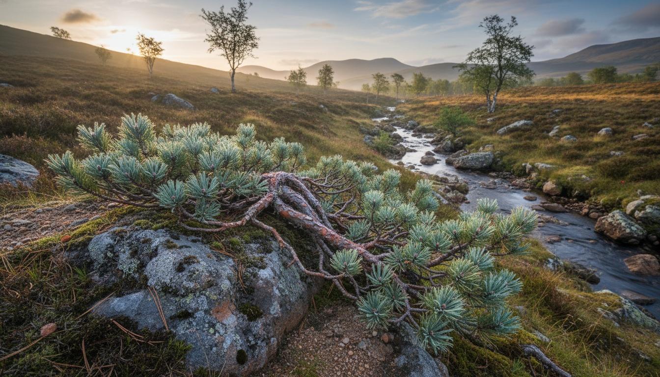 Scotch Pine 'Albyn Prostrata' (Pinus Sylvestris 'Albyn Prostrata') - Evergreen Trees