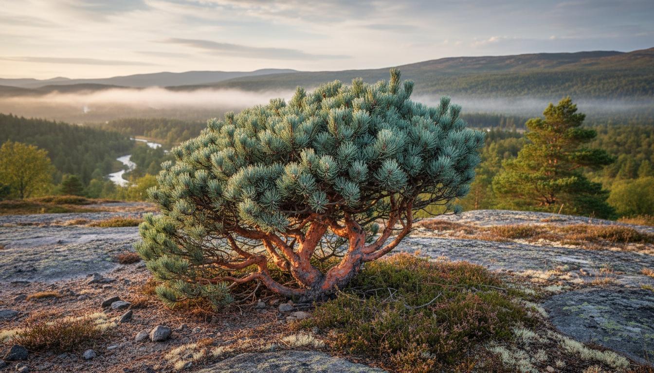 Dwarf Scotch Pine 'Glauca Nana' (Pinus Sylvestris 'Glauca Nana') - Evergreen Trees