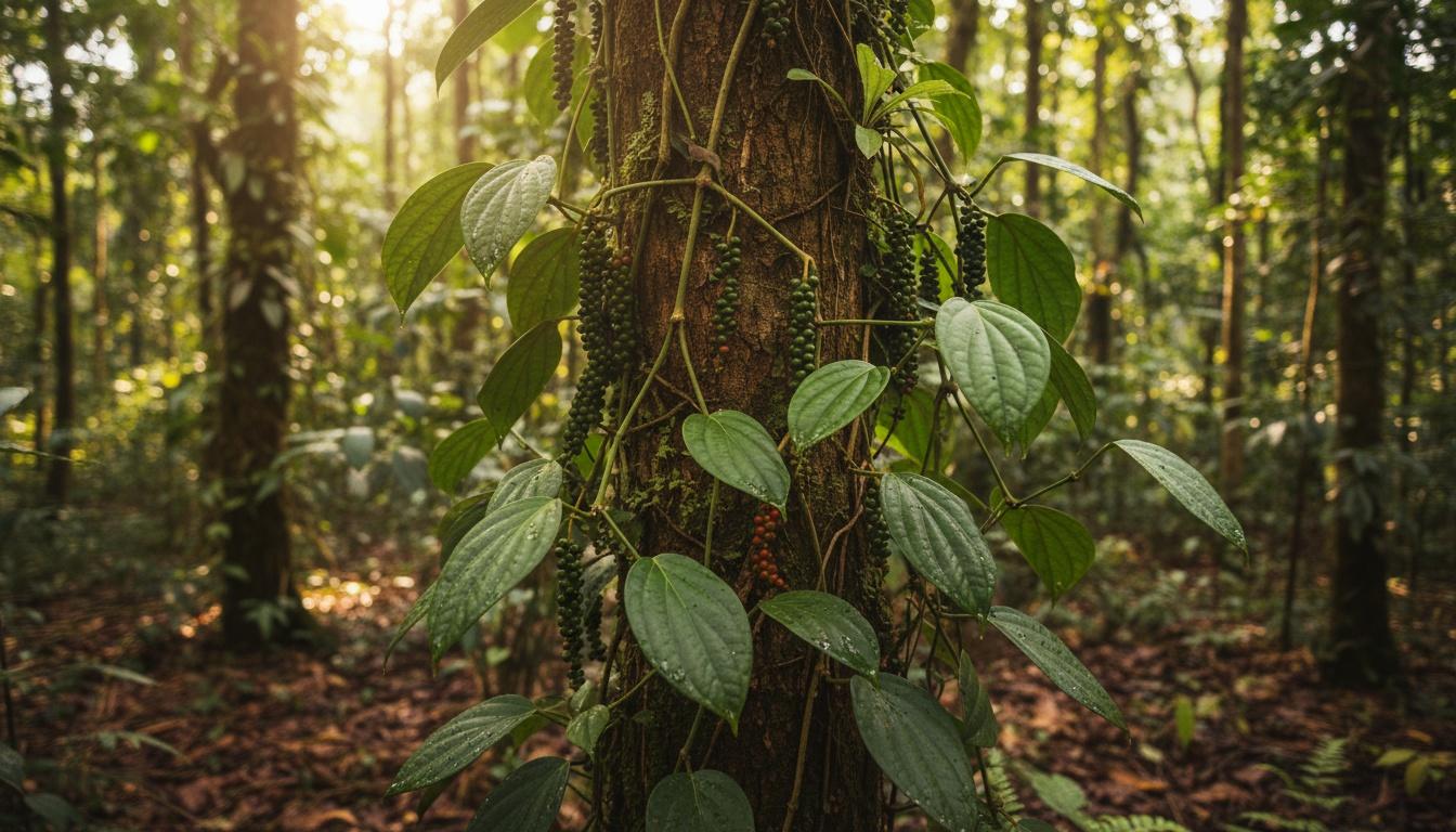 Black Pepper Vine (Piper Nigrum) - Ground Layers