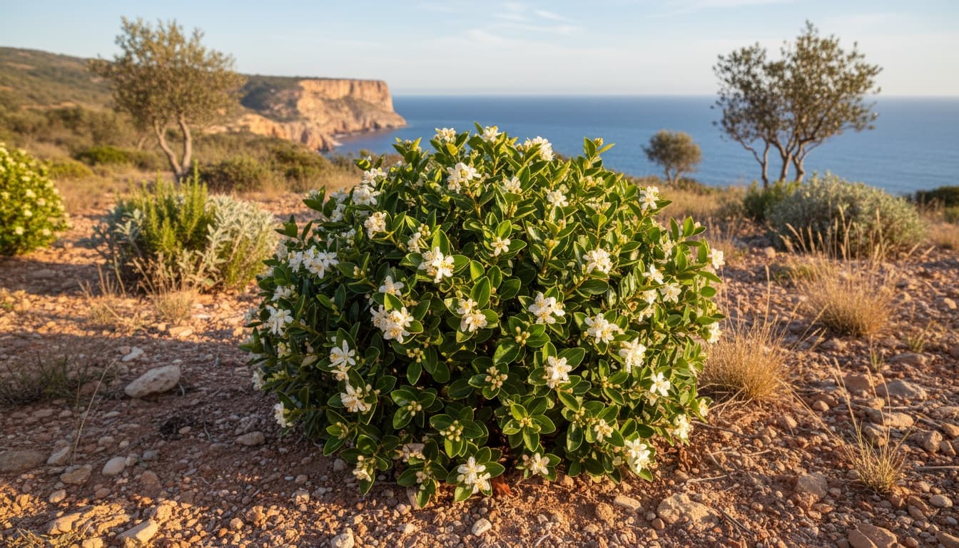 Dwarf Mock Orange (Pittosporum Tobira 'Nana') - Ground Layers