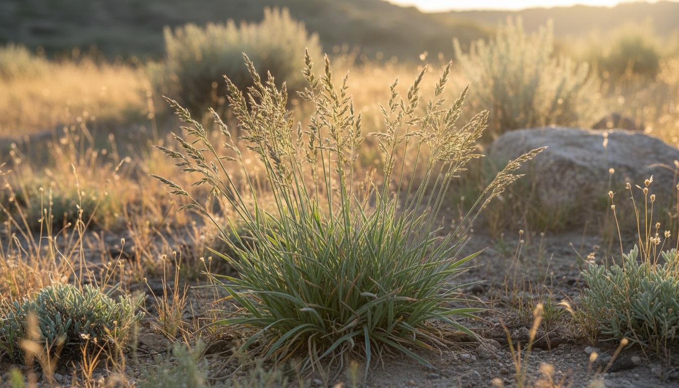 Leiberg'S Bluegrass (Poa Leibergii) - Grasses
