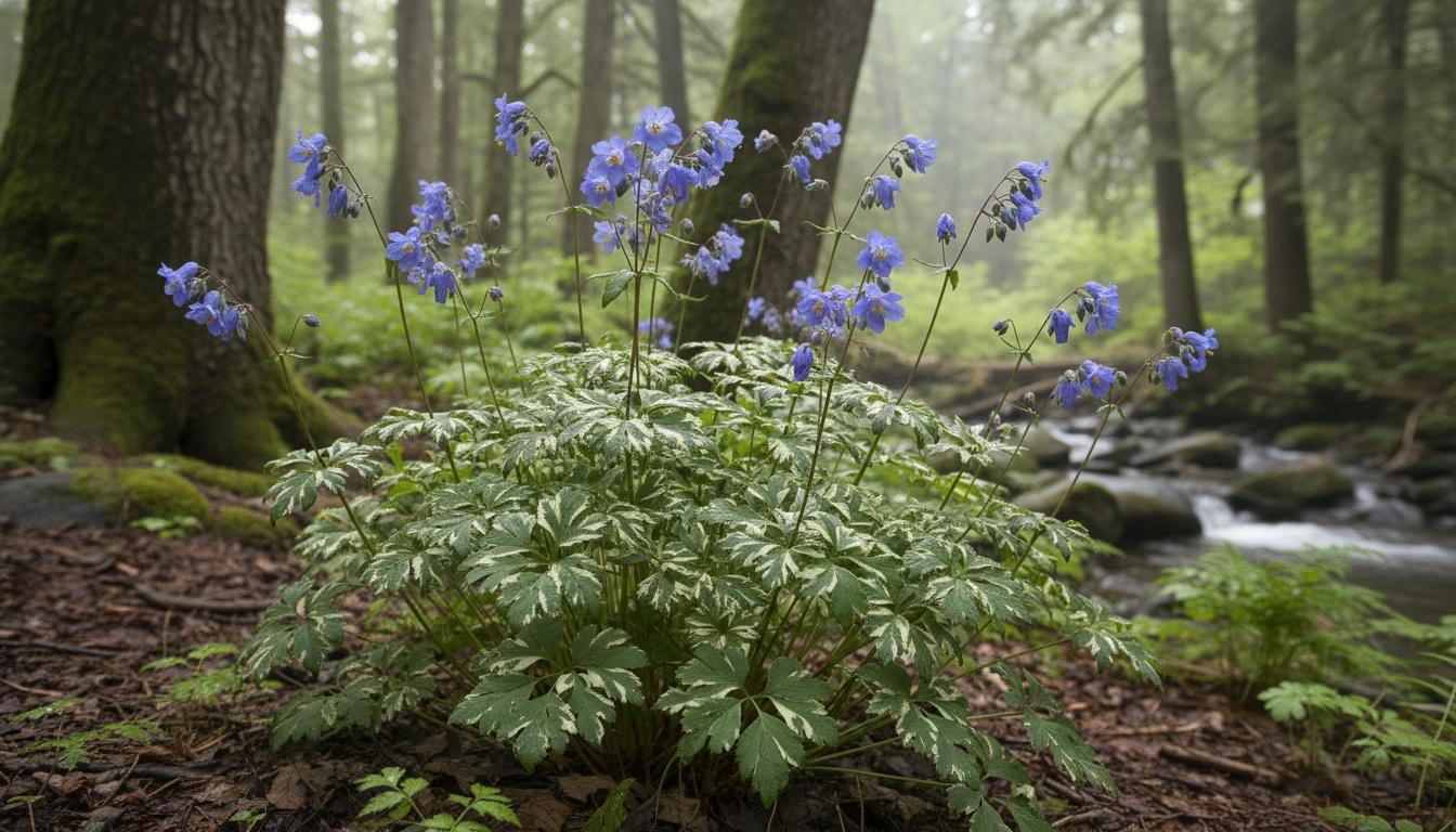 Jacob'S Ladder 'Brise D' (Polemonium Caeruleum Anjou' 'Brise D') - Perennials