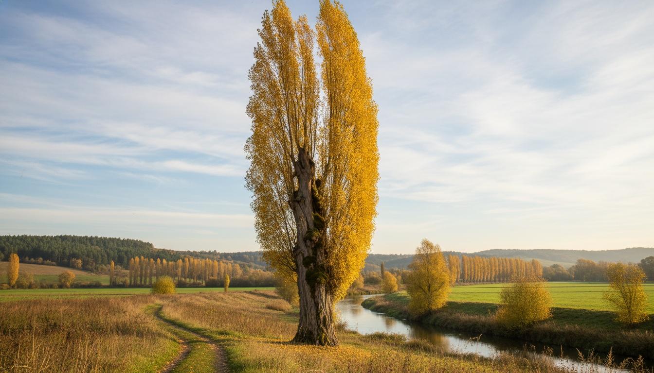 Lombardi Poplar (Populus Nigra 'Italica') - Shade Trees