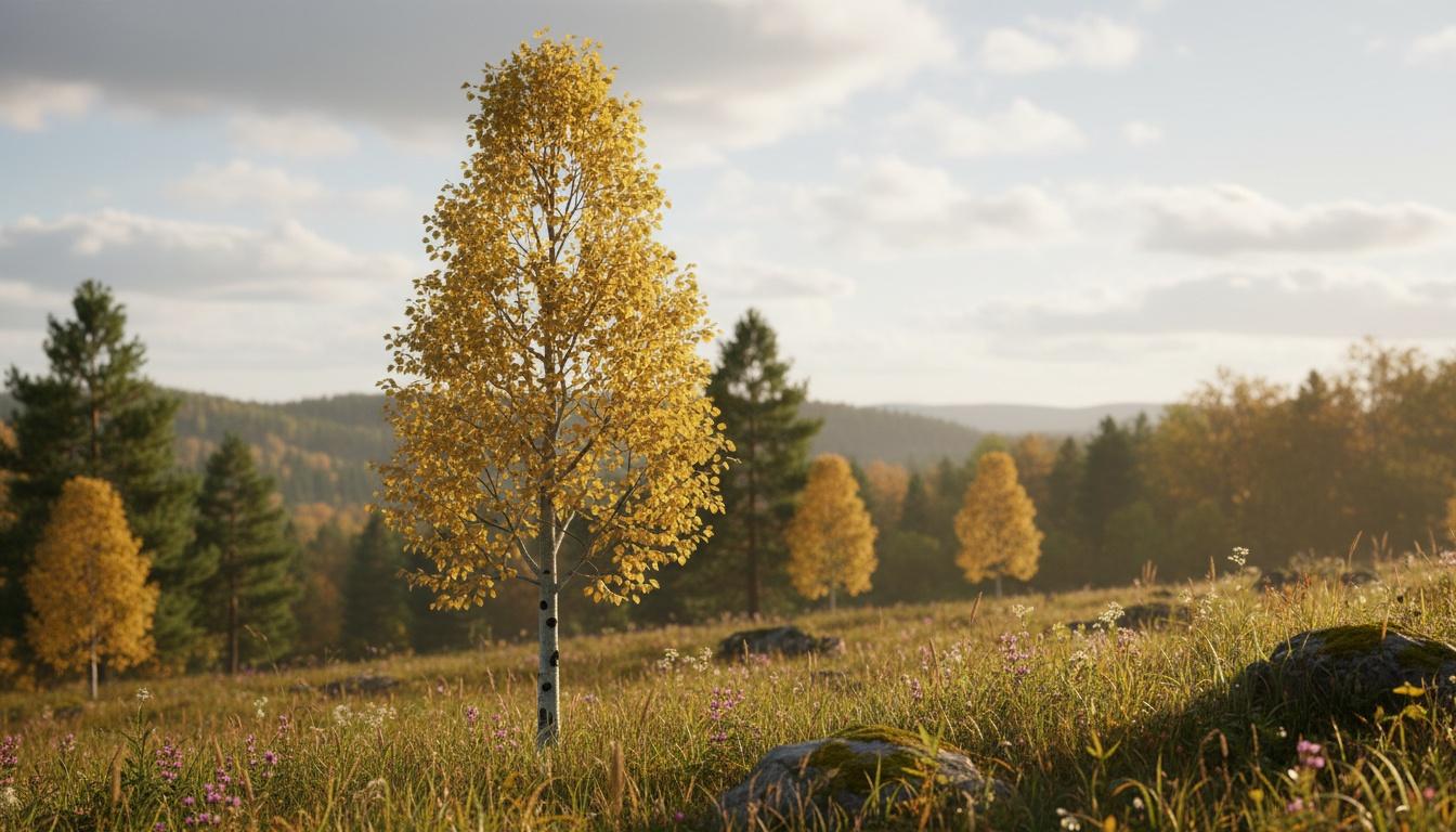 Columnar Swedish Aspen 'Erecta' (Populus Tremula 'Erecta') - Shade Trees
